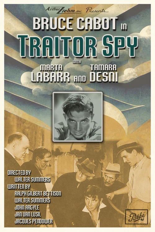 Traitor Spy (1939) poster