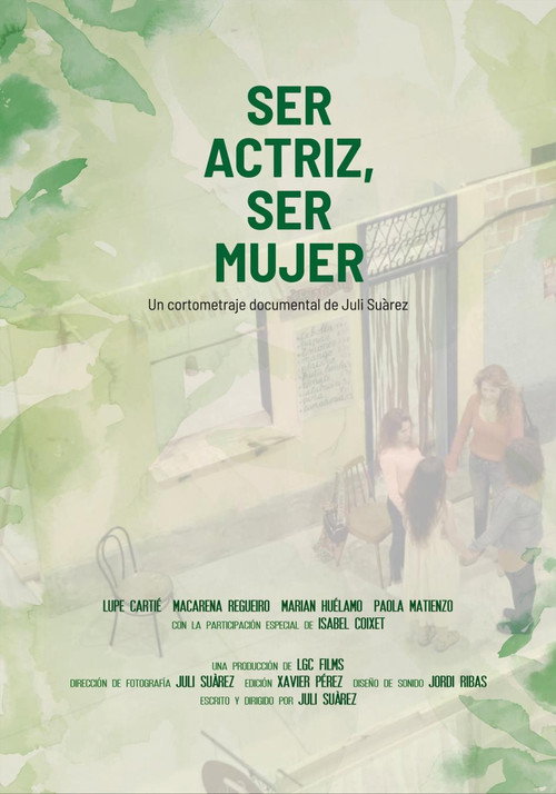 Being an actress, being a woman (2024) poster