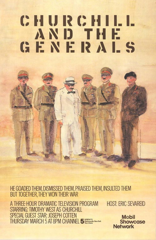 Churchill and the Generals (1979) poster