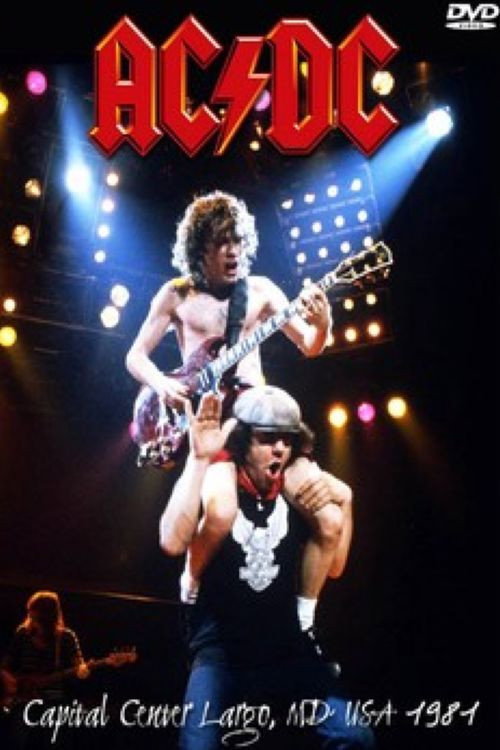 AC/DC - Capital Center, Landover, MD, USA, December 1981 (1981) poster