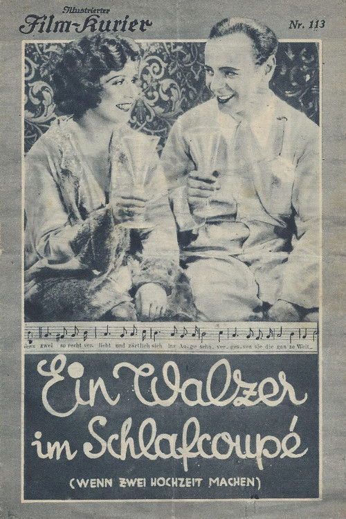 A waltz in the sleeping compartment (1930) poster