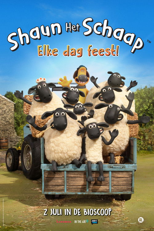 Shaun het Schaap: Elke dag Feest (2025) poster