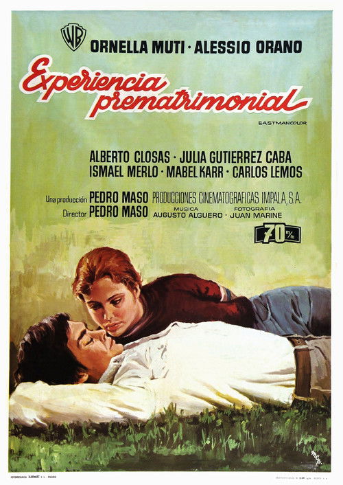 Experiencia prematrimonial (1972) poster