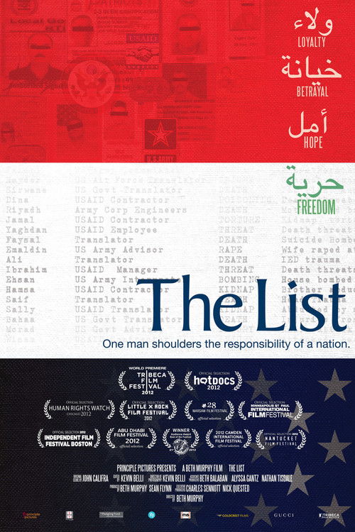 The List (2012) poster