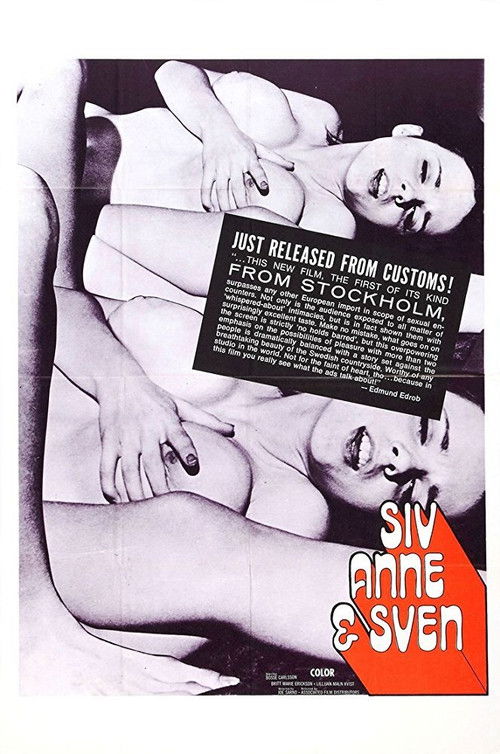 Siv, Anne & Sven (1971) poster
