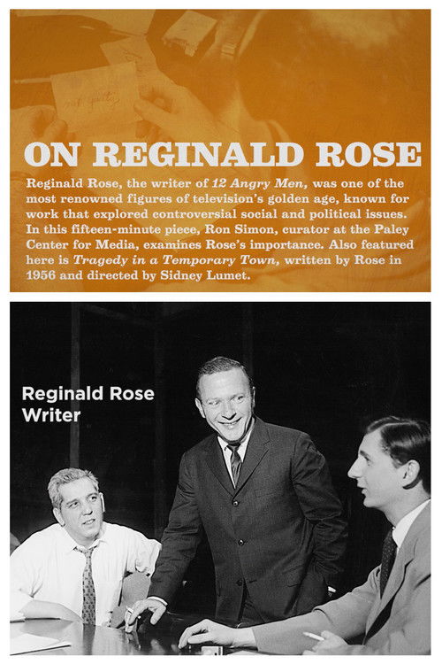 On Reginald Rose (2011) poster
