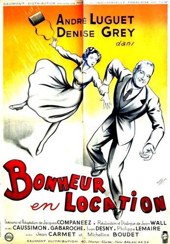 Bonheur en location (1949) poster