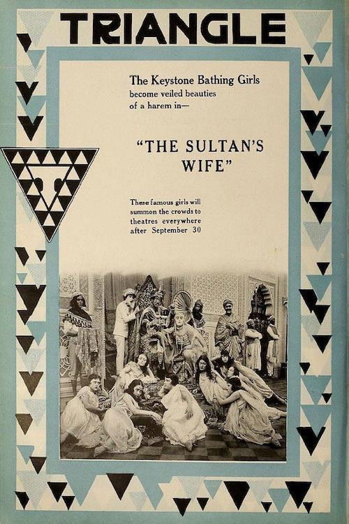 The Sultan's Wife (1917) poster