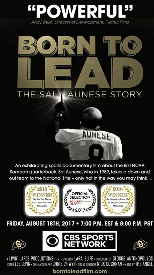 Born to Lead:  The Sal Aunese Story (2017) poster