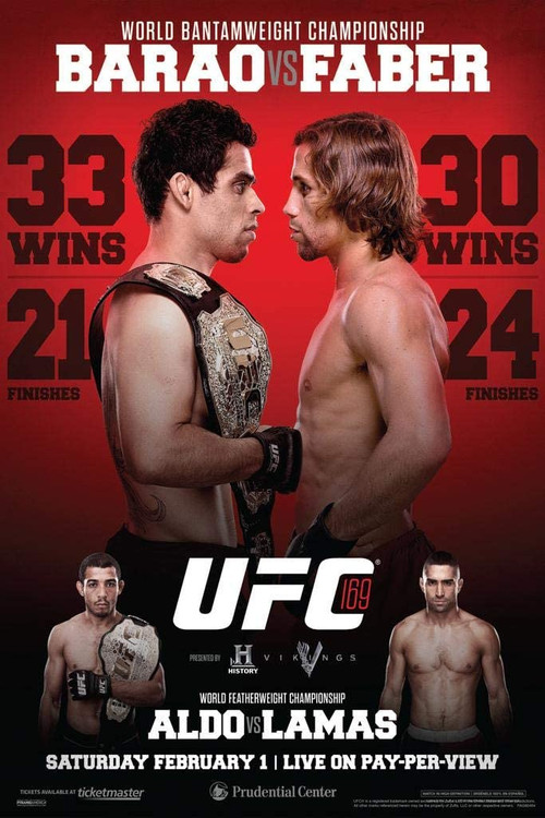 UFC 169: Barao vs. Faber II (2014) poster