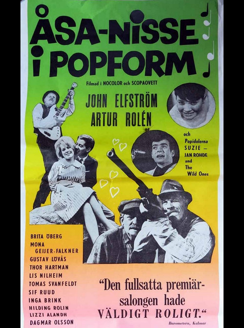 Åsa-Nisse i popform (1964) poster