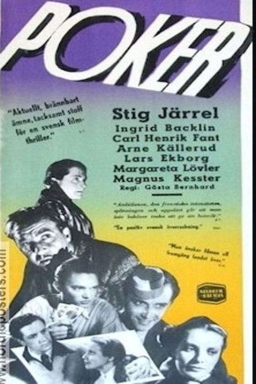 Poker (1951) poster