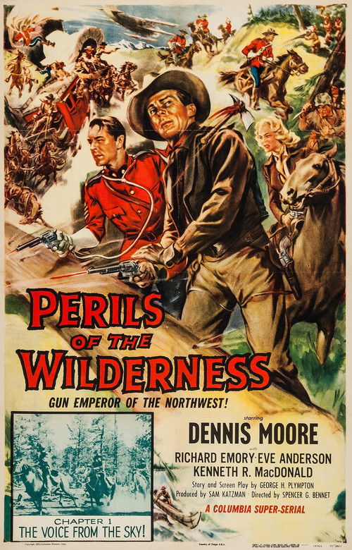Perils of the Wilderness (1956) poster