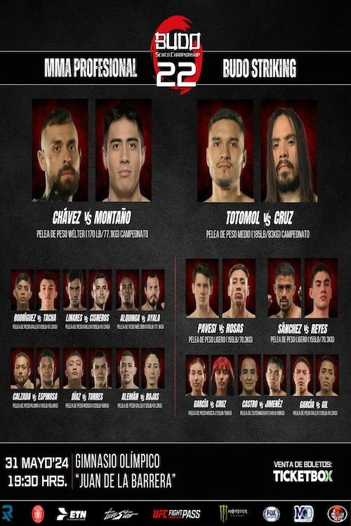 Budo Sento Championship 22 (2024) poster