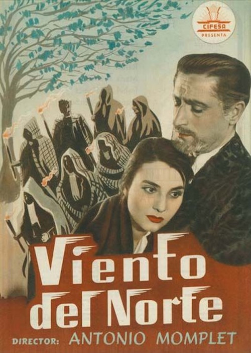 Viento del norte (1954) poster