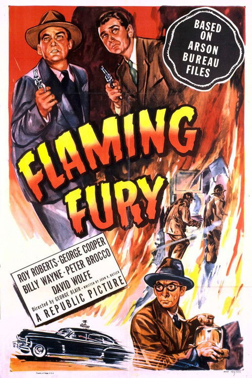 Flaming Fury (1949) poster