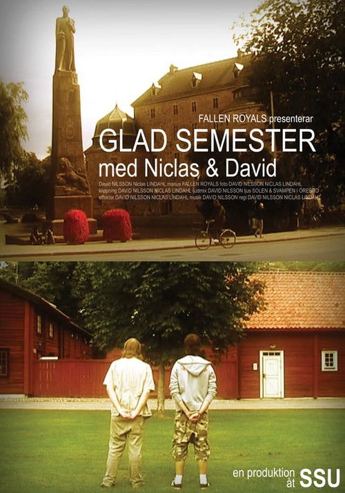 Glad semester med Niclas och David (2007) poster
