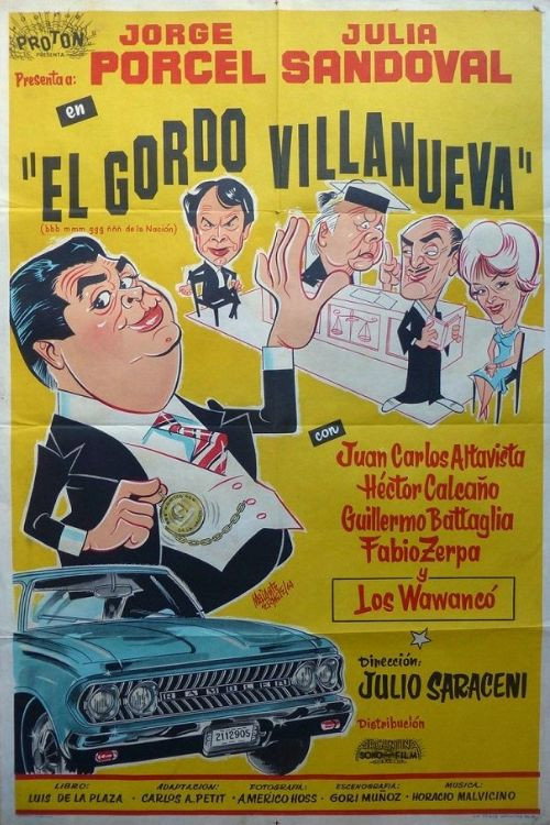 El gordo Villanueva (1964) poster