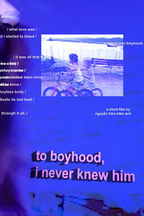 to boyhood, i never knew him (2022) poster