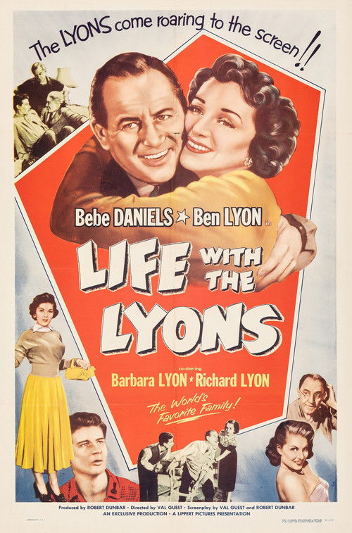 Life with the Lyons (1954) poster