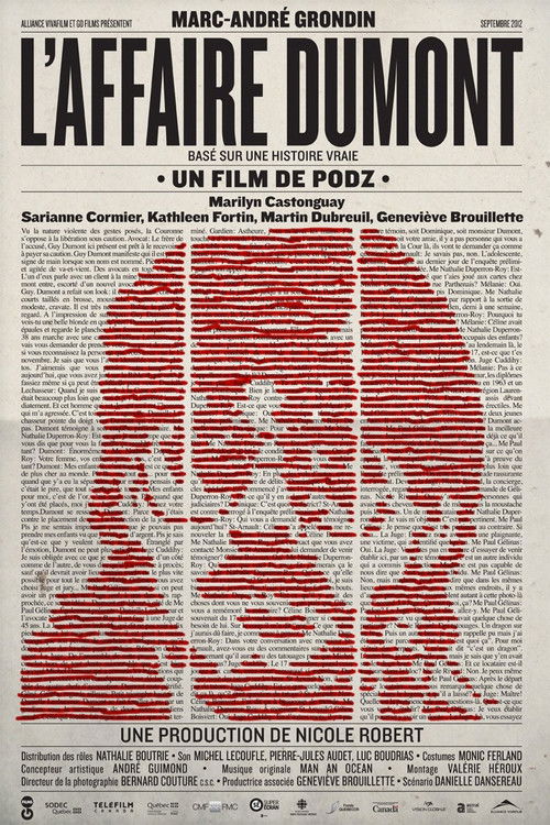 L'affaire Dumont (2012) poster