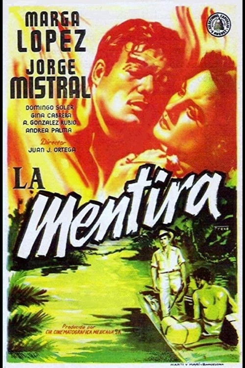 La mentira (1952) poster