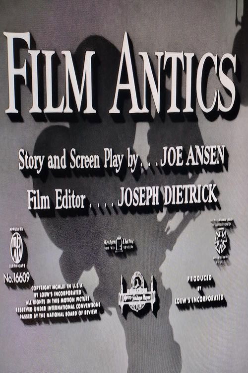Film Antics (1954) poster