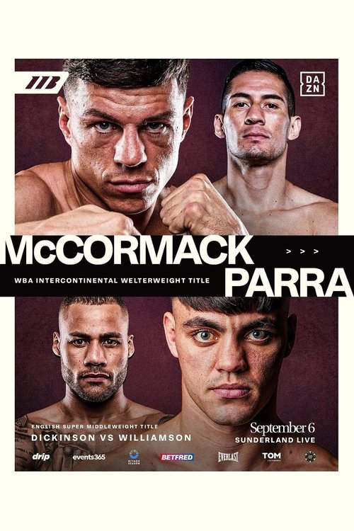 Pat McCormack vs. Miguel Parra (2025) poster