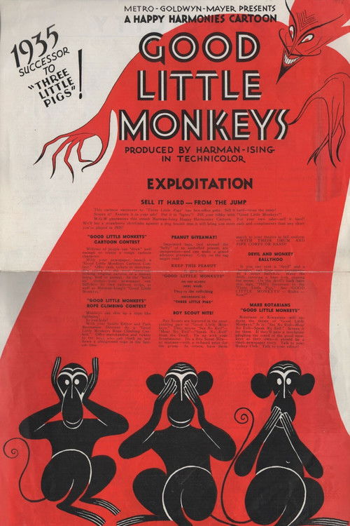Good Little Monkeys (1935) poster