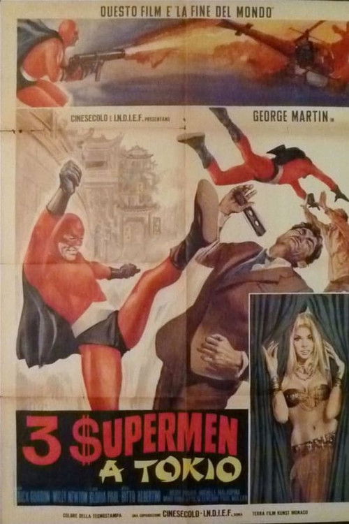 Three Supermen in Tokyo (1968) poster