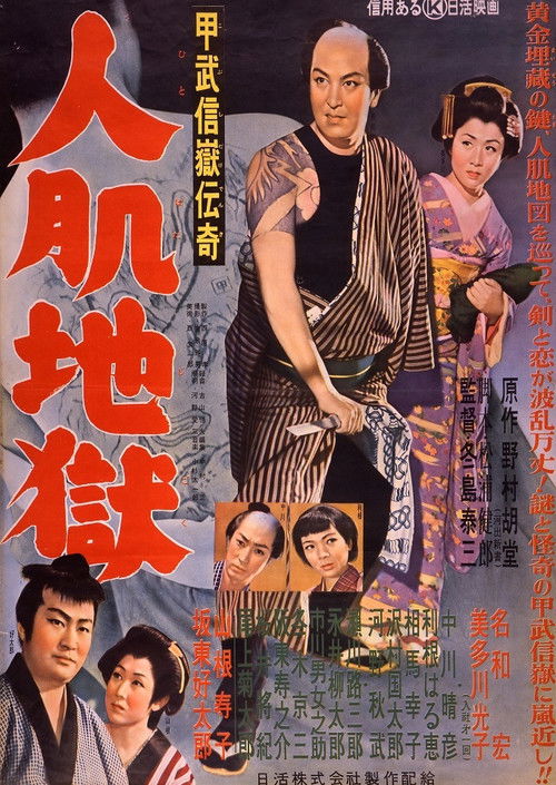 甲武信嶽傳奇 人肌地獄 (1956) poster