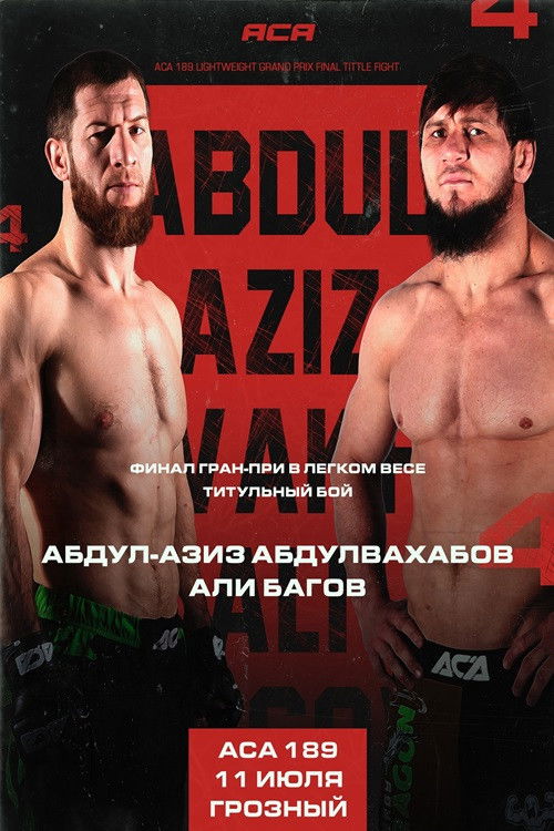 ACA 189: Abdulvakhabov vs. Bagov 4 (2025) poster