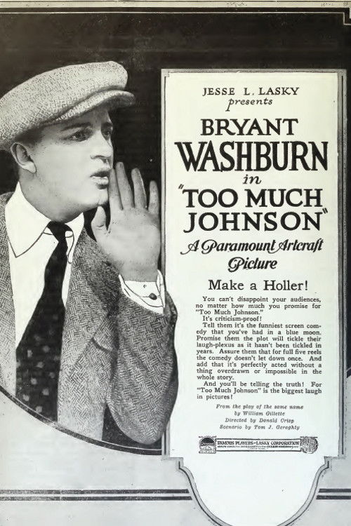 Too Much Johnson (1919) poster