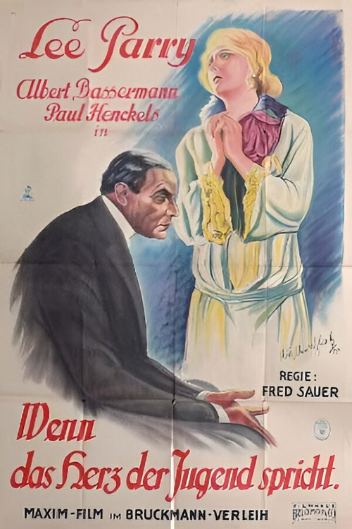 Wenn das Herz der Jugend spricht (1926) poster