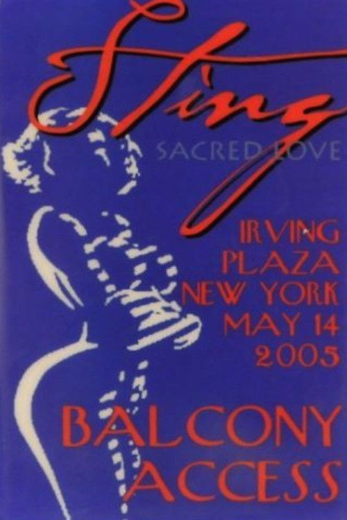 Sting Live At Irving Plaza (2016) poster