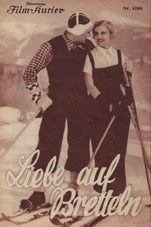 Liebe auf Bretteln (1935) poster