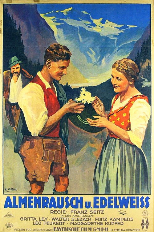 Almenrausch und Edelweiss (1928) poster