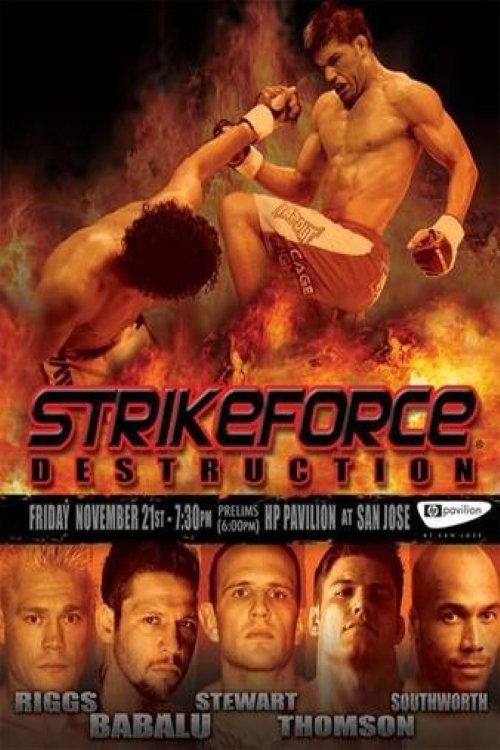 Strikeforce: Destruction (2008) poster