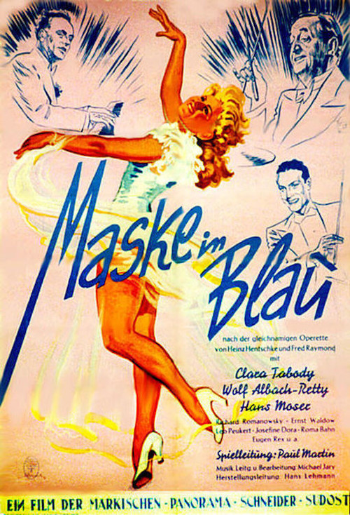 Mask in Blue (1943) poster