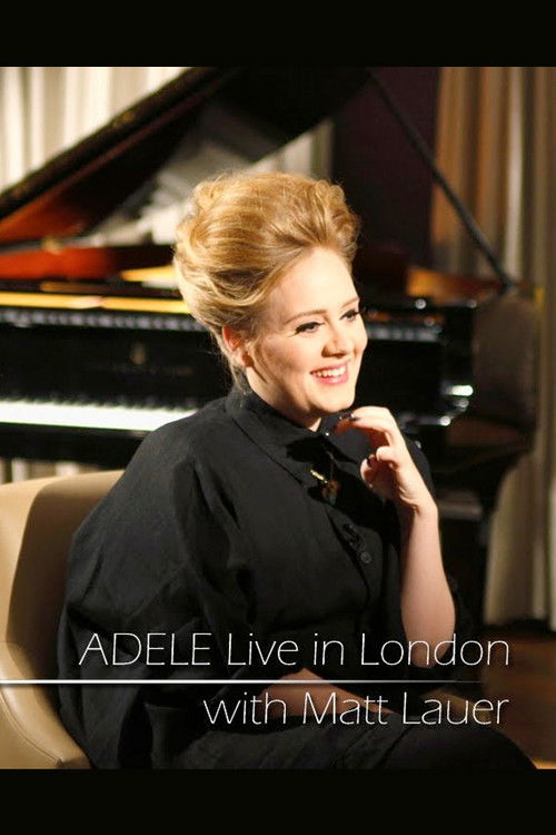 Adele - Live in London (2012) poster