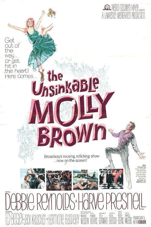 The Unsinkable Molly Brown (1964) poster