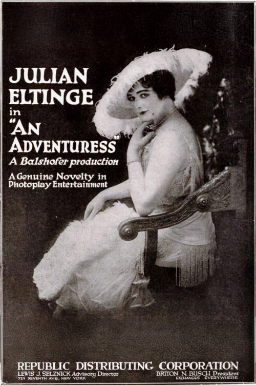 An Adventuress (1920) poster