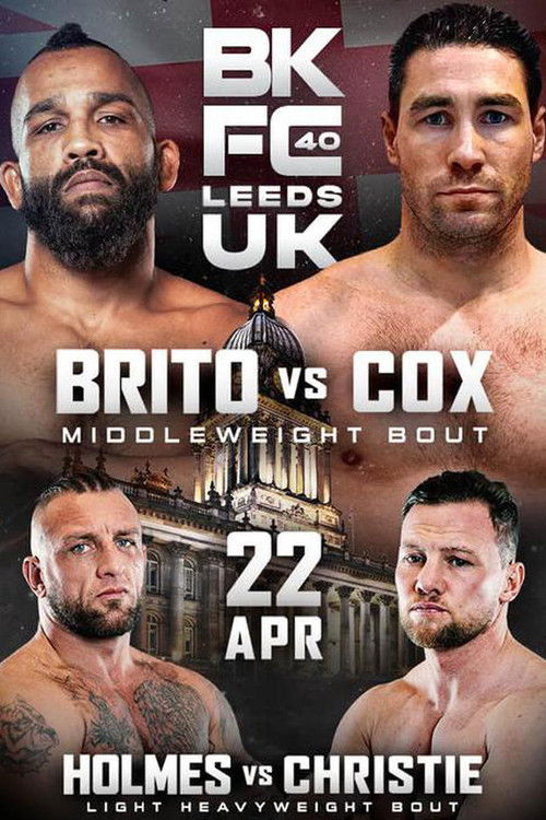 BKFC 40: Holmes vs. Christie (2023) poster