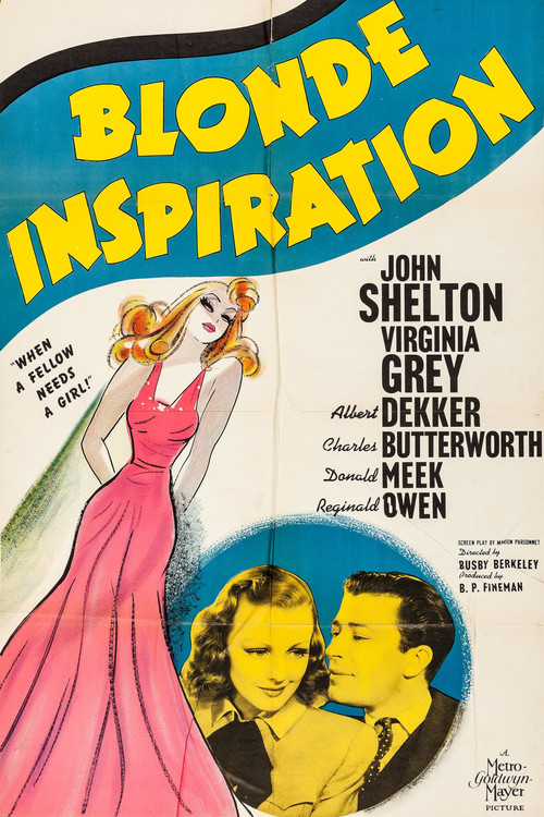 Blonde Inspiration (1941) poster