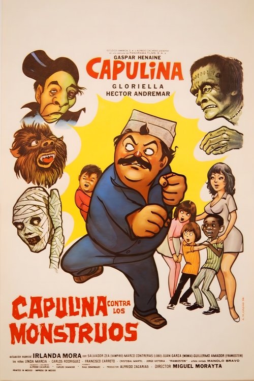 Capulina contra los monstruos (1974) poster