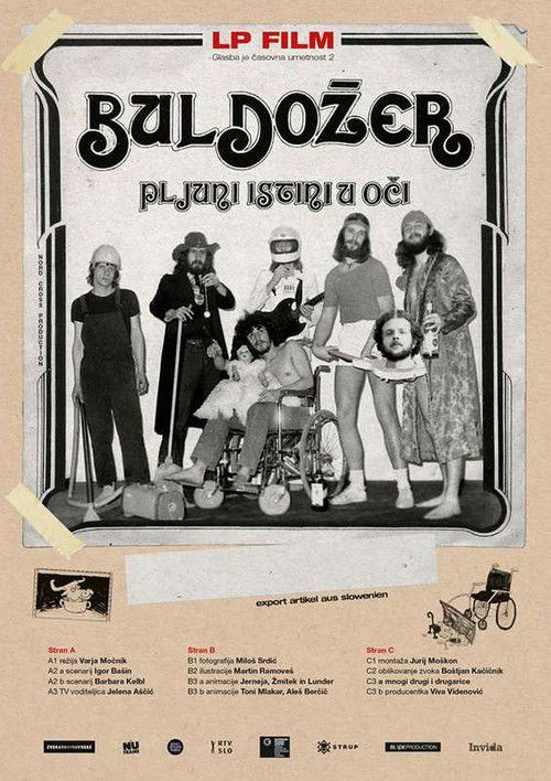 Music Is the Art of Time 2, LP film Buldozer – Spit Truth Into the Eyes (2017) poster