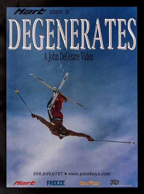Degenerates (1998) poster
