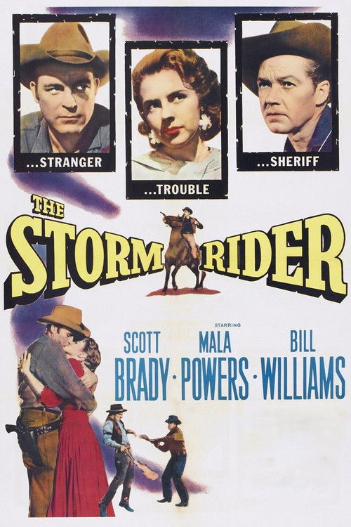 The Storm Rider (1957) poster