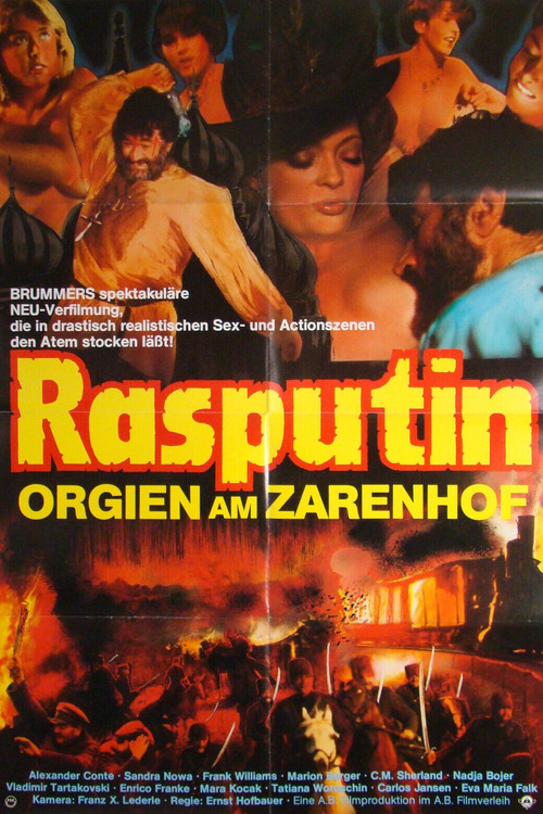 Rasputin - Orgien am Zarenhof (1984) poster