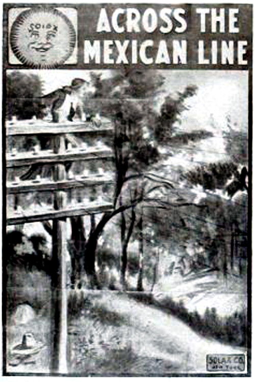 Across the Mexican Line (1911) poster